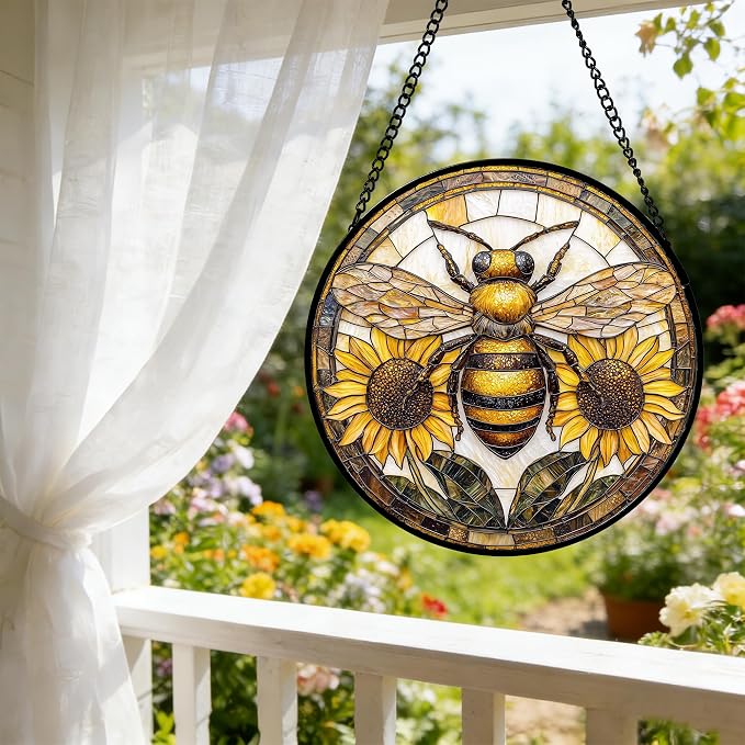 DASTOLL Stained Glass Window Hanging - Image 7
