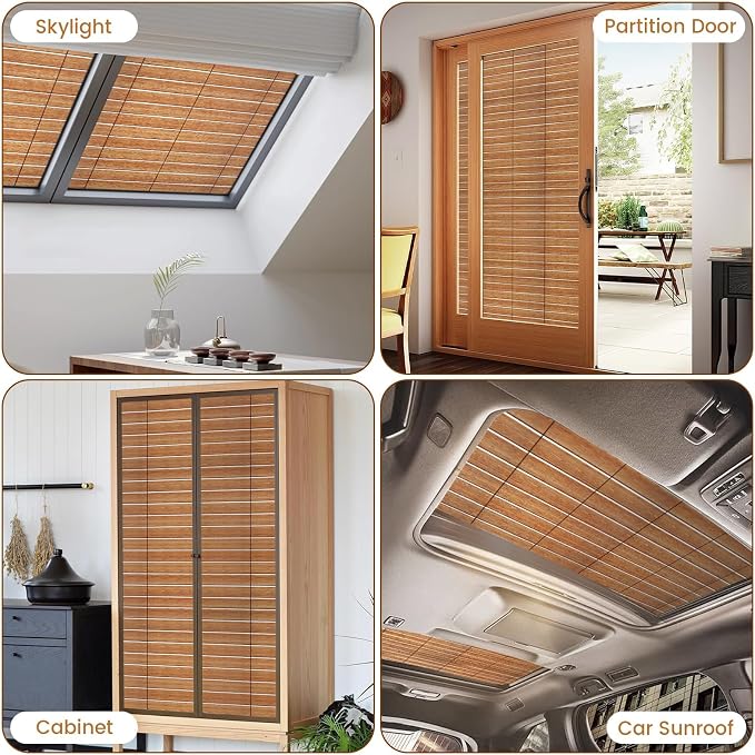 DKTIE Window Privacy Film Frosted Glass Static Cling UV Sun Blocking Heat - Image 4