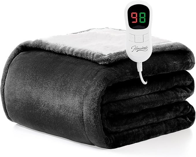 Homemate Heated Blanket Electric Throw by Homemate