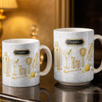 Personalized Cocktail Mug, Custom Name Coffee Cup - Image 4