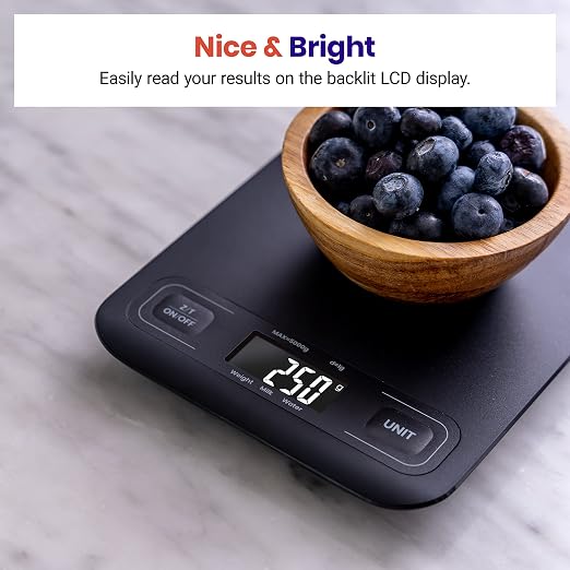 Etekcity Food Kitchen Scale, Digital Grams and Ounces, Medium | Tare function - Image 5