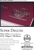Bee Paper Company Super Deluxe Sketch Book, 18 by 24-Inch, 100 Per Sheet by BeePaperCompany