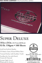 Bee Paper Company Super Deluxe Sketch Book, 18 by 24-Inch, 100 Per Sheet by BeePaperCompany
