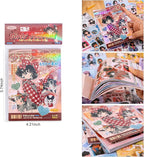 Girl's Japanese Retro Sticker Book, Anime Girl Theme - Image 7