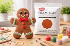 BOHS Chocolate Brown Modeling Foam Clay - 500g - Image 4