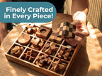 BSIRI 12 in 1 3D Wood Puzzle Box Set - Image 6