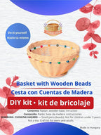 PEDDIG SHOP Beaded Basket Weaving Kit – DIY Rattan Craft Set - Image 9