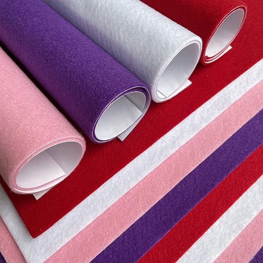 Jtnohx Self Adhesive Felt Sheets, 12 Pieces Felt Fabric - Image 6