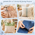 Fusible Interfacing for Sewing Heavy Weight 39'' x 78'' One-Side Iron-on | - Image 6
