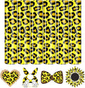 Tintnut Yellow Leopard Heat Transfer Vinyl, easy cut & weed, stretch washable by Tintnut