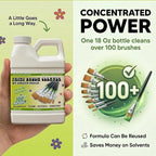 Green Piece® Completely Non-Toxic Paint Brush Cleaner - Image 6