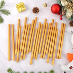 72 Pack Metallic Gold Hot Glue Sticks, Wedding Cards, Decoration, Car Dent - Image 2