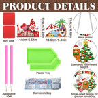 Cinnvoice 12 Pcs Summer Seasonal Diamond Art Painting Kit - Image 2