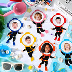 gisgfim 80Pcs Summer Cutouts Diving Suit Decorations Under the Sea Bulletin - Image 4