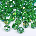 300pcs 8mm Crystal Glass Beads for Jewelry Making Faceted Rondelle Flat Beads by Nitopupu