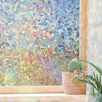 Mosaic Rainbow Light Effects Window Privacy Film by Artscape by Unknown