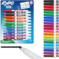 EXPO Dry Erase Markers, Low Odor Ink, Fine Tip, Essential Supplies by Unknown