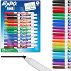 EXPO Dry Erase Markers, Low Odor Ink, Fine Tip, Essential Supplies by Unknown