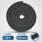 Nilight Cable Sleeve, 10ft-1/4inch Cord Management Sleeves, Braided Sleeving - Image 2