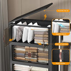 UAMFURI Stackable Storage Bins, 672QT Collapsible Drawers - Image 4