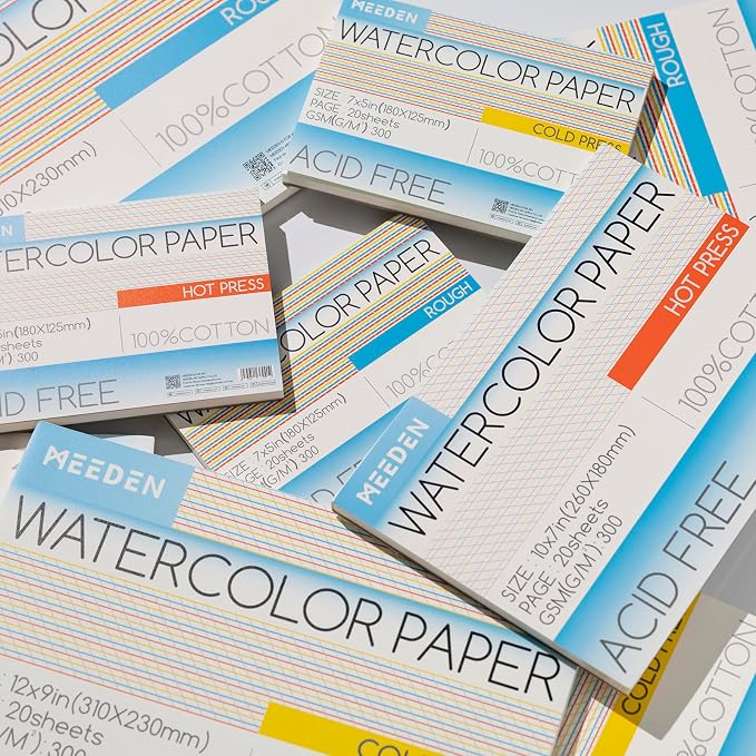 MEEDEN Watercolor Paper Block - Image 6