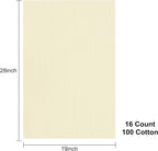 Aida Cloth 16 Count Cross Stitch Fabric, 19×28inch | Soft Background Highlights - Image 2
