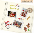 Scrapbook 7x7 Inch DIY Scrapbook Album Hardcover Kraft Paper 40 pages/20 sheets - Image 9