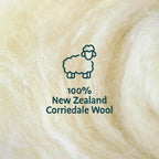 Woolbuddy Core Wool 1lb for Needle Felting, Handmade Wool Roving for Needle - Image 4