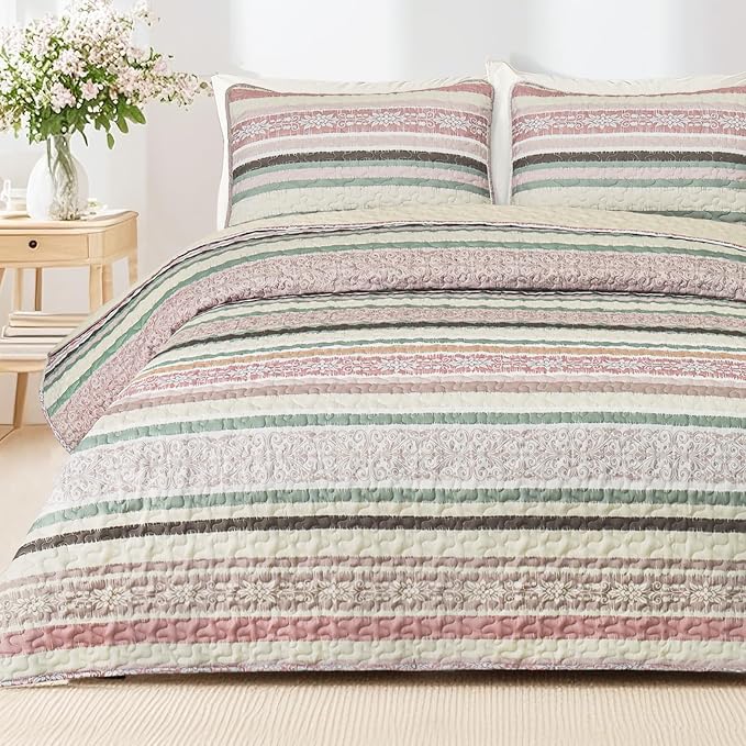 Exclusivo Mezcla Reversible Boho Quilts King Size by ExclusivoMezcla