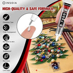 8 PCS 15ml B7000 Rhinestone Glue Clear – Super Glues - Image 3