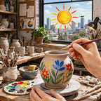 Acrylic Glass Paint Kit Transparent Stained Glass Paint - Image 5