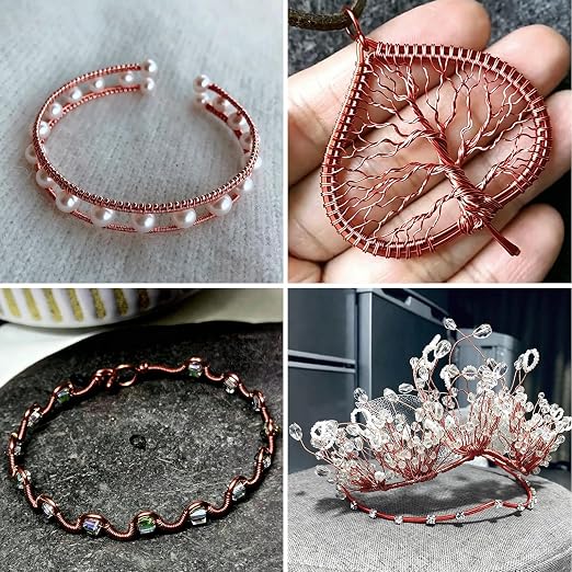 Copper Jewelry Wire Craft 262FT 24 Gauge Metal Wire - Image 5