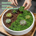 5.3oz Fake Moss for Crafts, Fairy Garden Accessories, Decorative Faux Grass for - Image 2