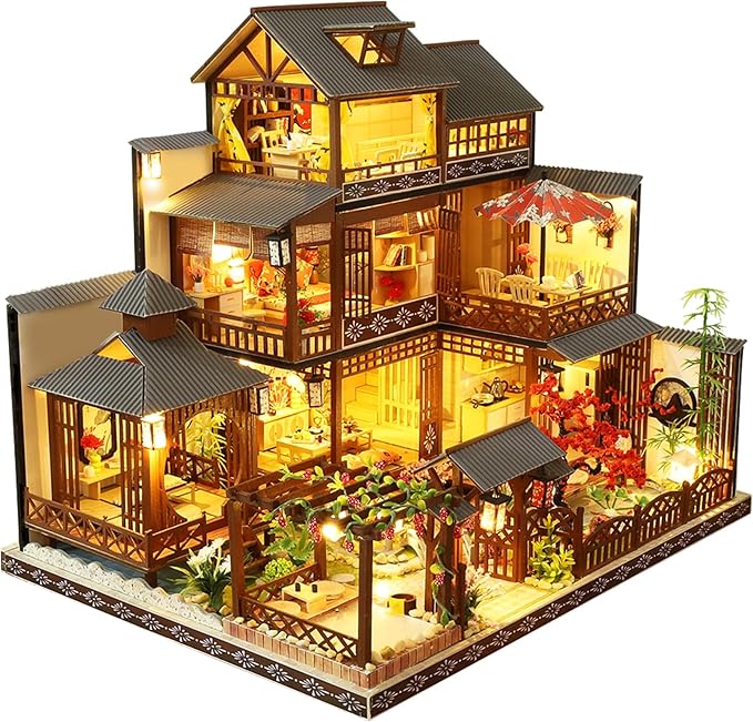 Spilay DIY Miniature House Kit for Adults, Japanese Miniature Dollhouse Kit | by SpilayDIYDollhouseMiniature
