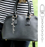 20pcs Silver Keychain Making Kit, Key Ring Swivel Snap Hook Chains, Alloy - Image 5