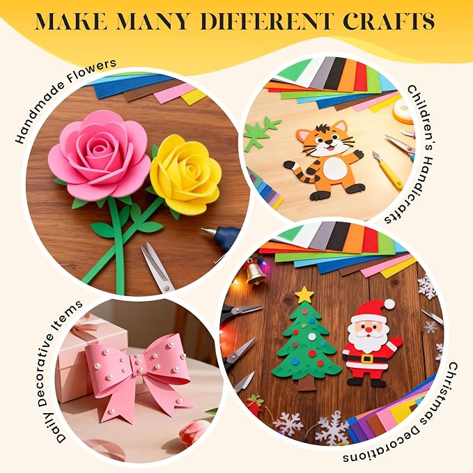 MEARCOOH Foam Sheets Crafts 8.5''x5.5'' Inch - Image 6