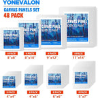 Canvas Boards for Painting, Kid&Artist, Primed Blank Cotton Canvases for Acrylic - Image 2
