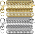 LEOBRO 240PCS Lobster Claw Clasps and Key Rings, Keychain Making kit, Keychains by LEOBRO