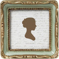 AELS 4x4 Inch Vintage Picture Frame, Elegant Antique Square Photo Frames by AELS