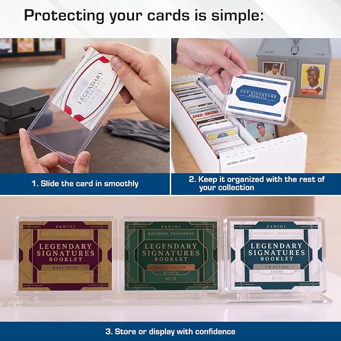 BCW Thick Card Topload Holder | Holds Relic, and Jersey Cards | Protective Card - Image 4