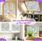 SOMWISE Rainbow Window Privacy Film, Heat Control, UV Blocking, Anti-Glare - Image 8