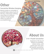 Acrylic Puzzle Suncatcher, Heart Tree Sun Catcher - Image 5