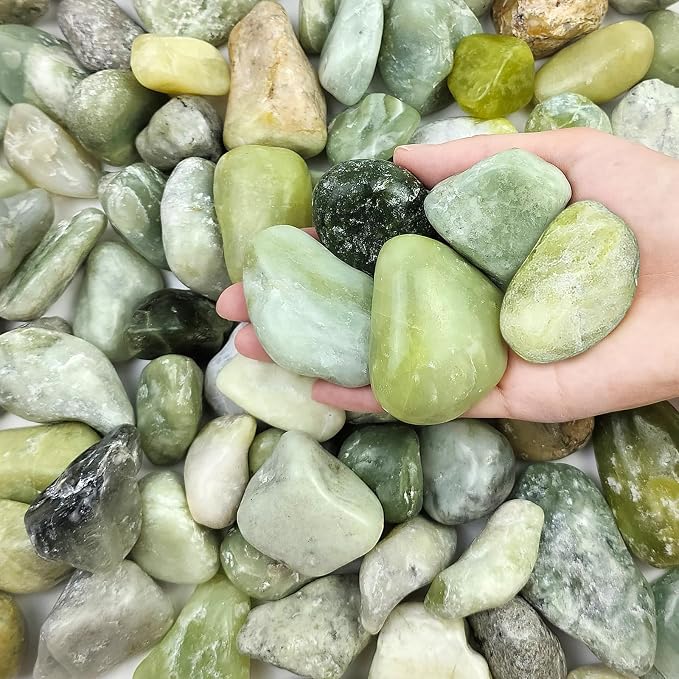 FANTIAN 20 lbs River Rocks for Landscaping, 2-3 Inch Large Decorative Pebbles by FANTIAN-GardeningMakesLifeBetter