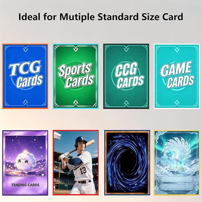 3000 Counts Card Sleeves for Trading Cards, 10 Colors Deck Card Sleeve | - Image 8