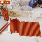 Manarty Brick Red Hot Glue Stick, Adhesive EVA Glue Sticks Standard - Image 5