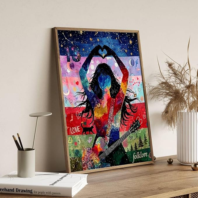 Music Diamond Art Kits for Adults, 5D DIY Diamond Painting Kits for Beginner - Image 2