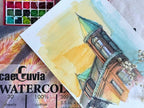 Caeluvia Cold Press 100% Cotton Watercolor Paper Pad 140lb, 5.5x8.5 Inch 30 - Image 5