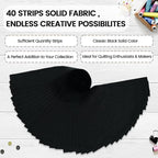 Craftido-20 Options-100% Cotton Jelly Roll Fabric Precut Strips - Image 3