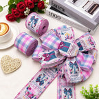 Birthday Wired Edge Ribbon, 2 Rolls 2.5 Inch x 10 Yards Each, Birthday Party - Image 5