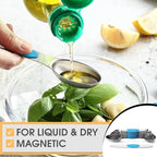 Spring Chef Stainless Steel Magnetic Measuring Spoons Set of 8 - Image 4